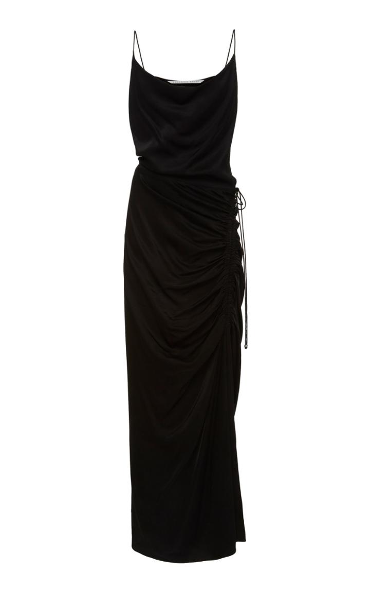 Veronica Beard Natasha Satin Maxi Dress