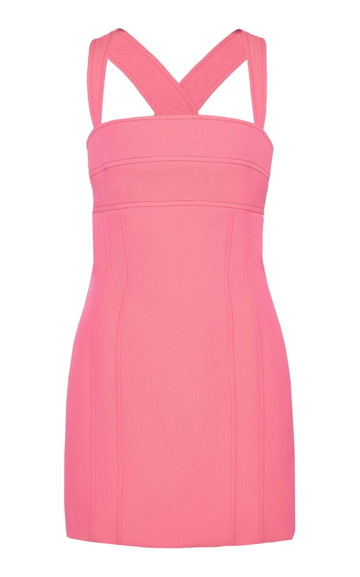 Moda Operandi Martin Grant Linen-blend Halter Dress Size: 34