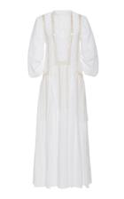Moda Operandi Gabriela Hearst Orpheus Silk-macrame Detailed Maxi Dress Size: 36