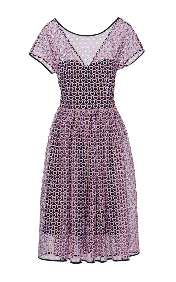 Lena Hoschek Embroidered Love At First Sight Dress
