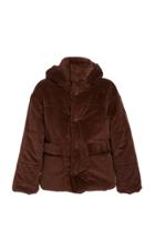 Nanushka Hide Quilted Hooded Cotton-corduroy Jacket