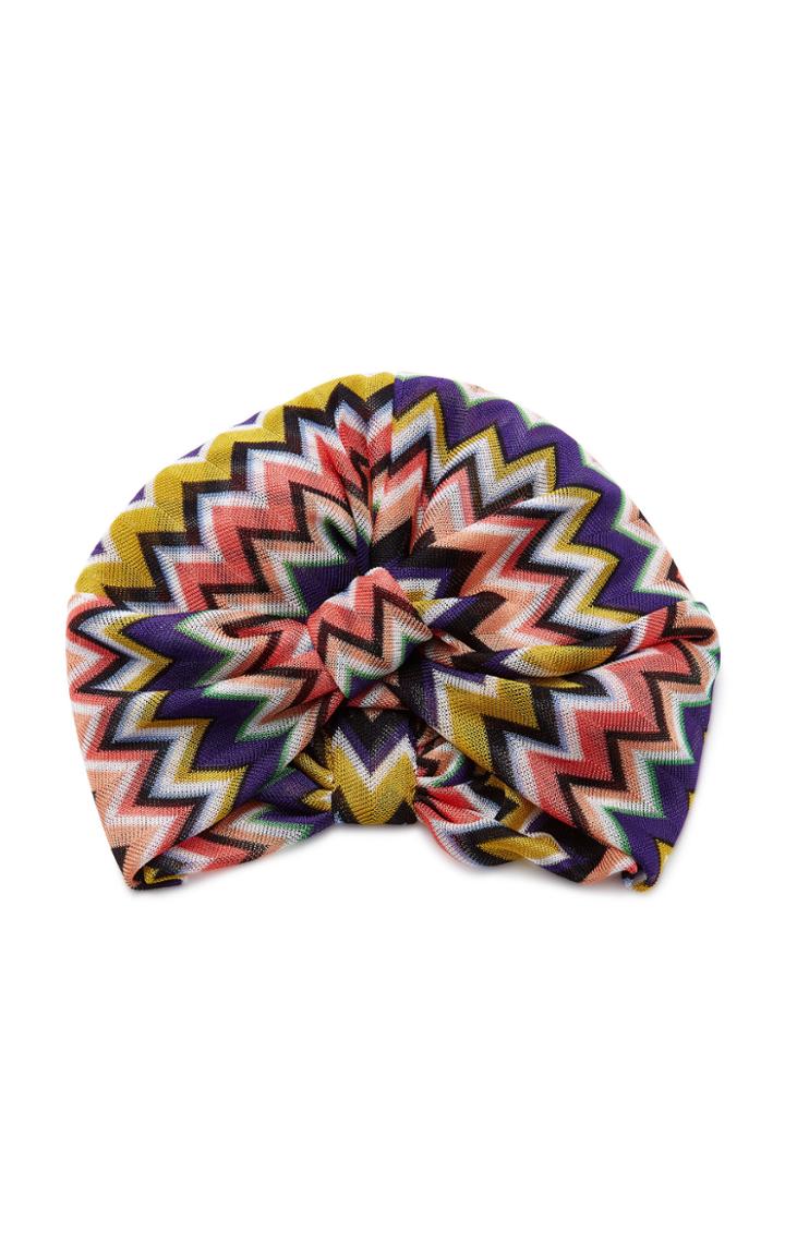 Missoni Mare Zig-zag Georgette Turban
