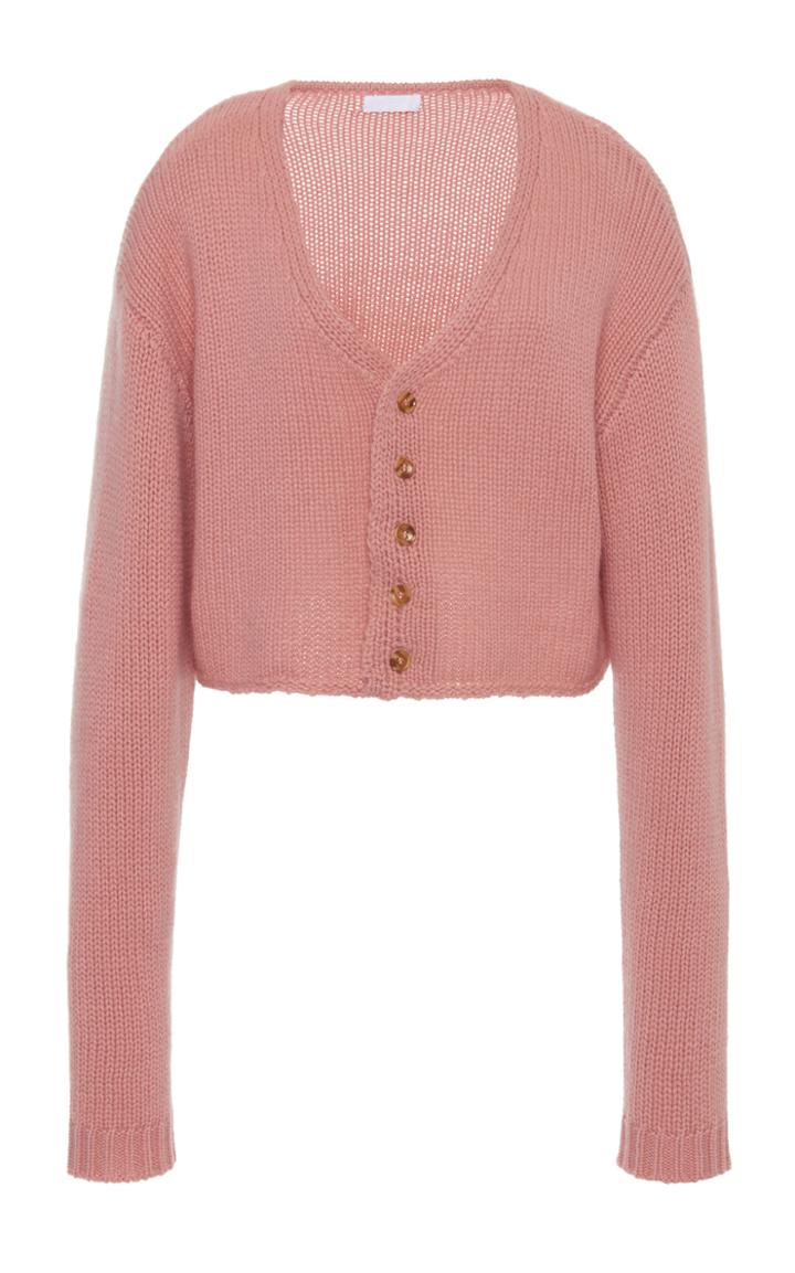 Moda Operandi Sablyn Bianco Buttoned Cashmere Cardigan Size: S