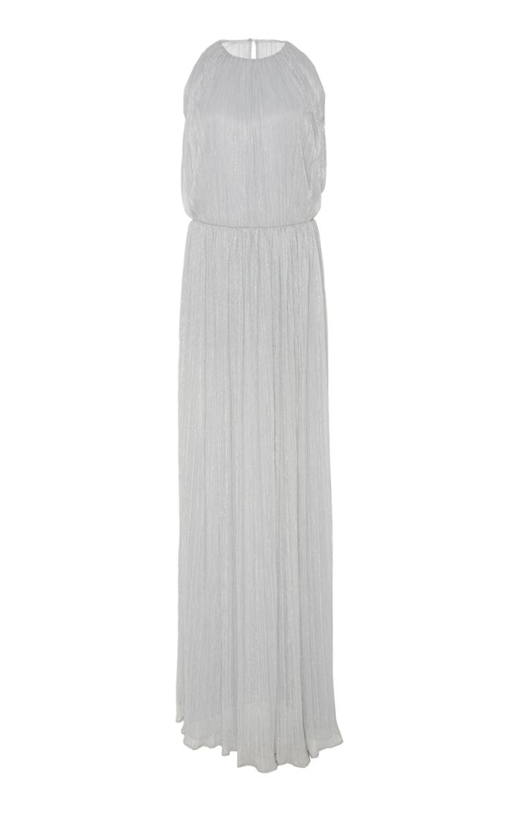 Christina Economou Hera Pleated Maxi Dress