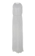 Christina Economou Hera Pleated Maxi Dress