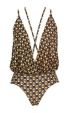 Lenny Niemeyer Runway Blouse Maillot Swimsuit