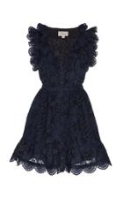 Moda Operandi Temperley London Heaven Ruffled Lace Mini Dress Size: 6