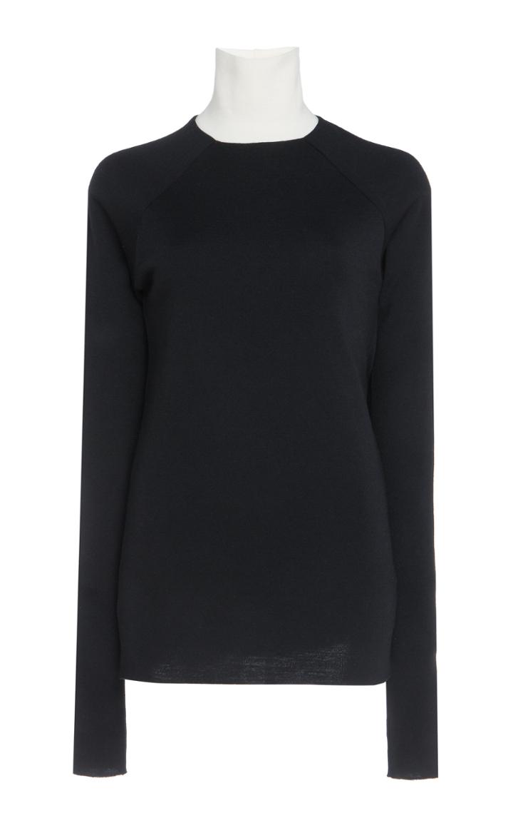 Haider Ackermann Wool Two-toned Turtleneck Sweater