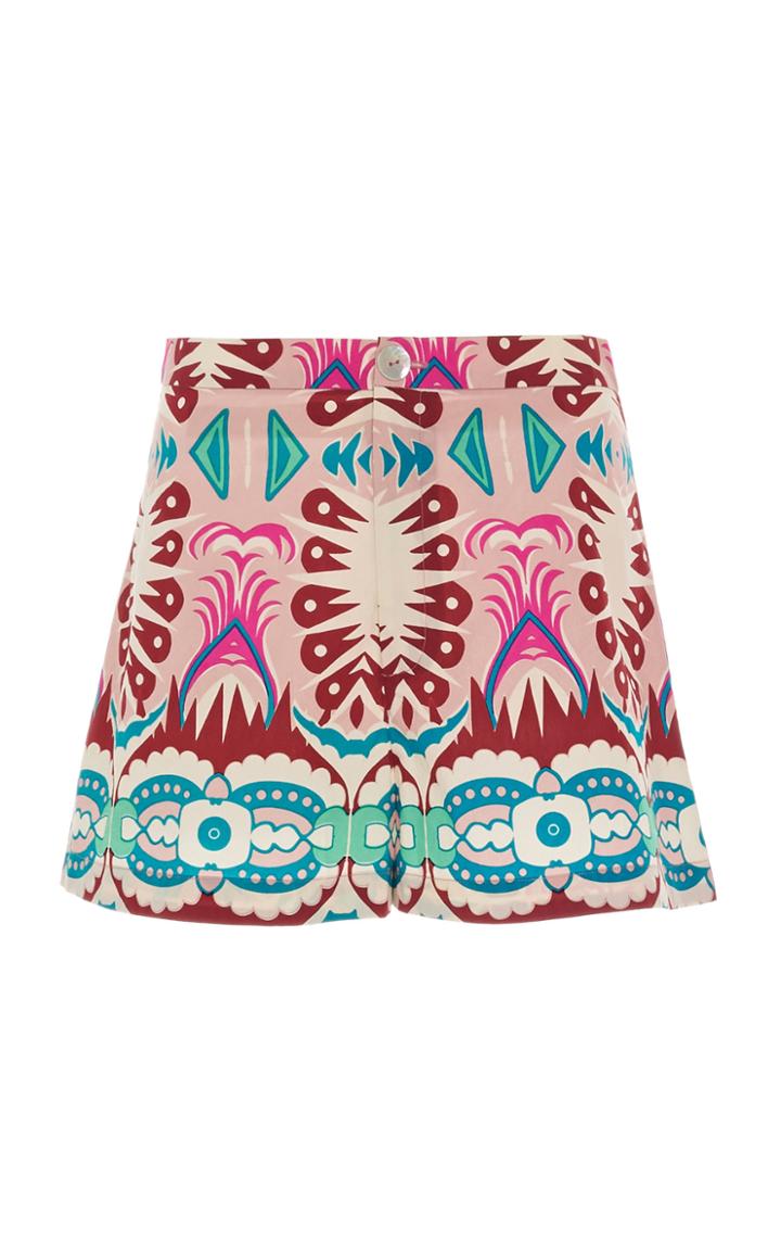 Le Sirenuse Positano Fish Tail Alma Shorts