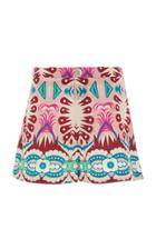 Le Sirenuse Positano Fish Tail Alma Shorts