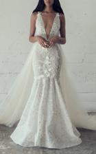 Adam Zohar Crista Mermaid Gown