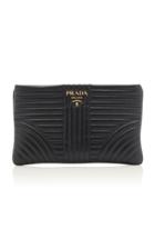 Prada Quilted Leather Clutch
