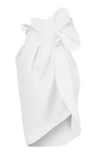 Maticevski Urious Ruffled Cady Midi Skirt