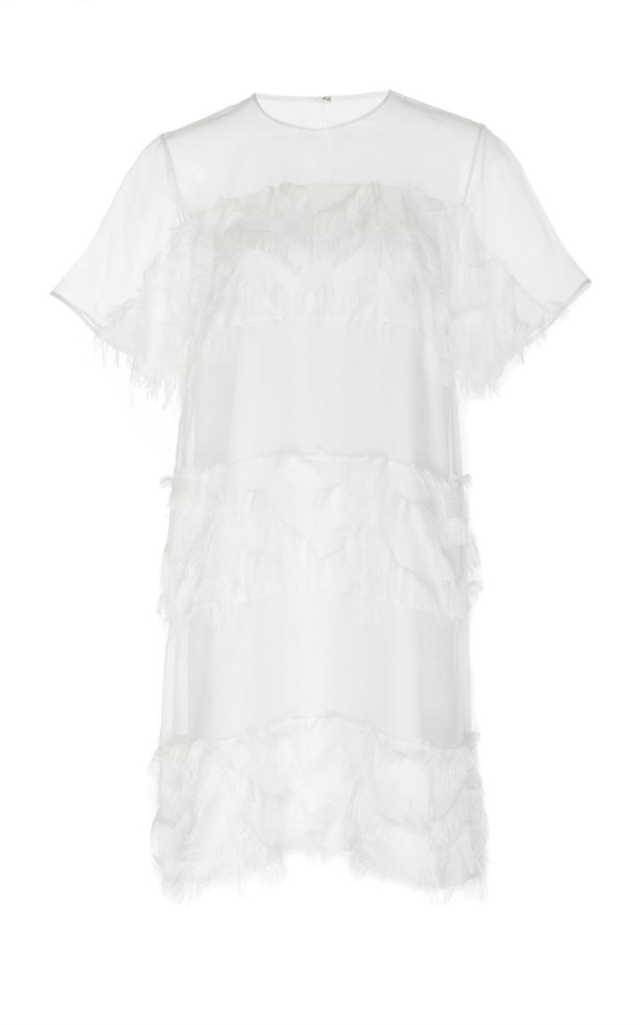 Noon By Noor Pharrell Panelled Organza Mini Dress