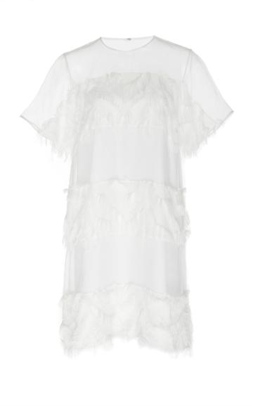 Noon By Noor Pharrell Panelled Organza Mini Dress