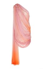 Oscar De La Renta Ombr Silk-chiffon Dress