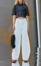 Moda Operandi Remain Ariane Nylon Wide-leg Trousers