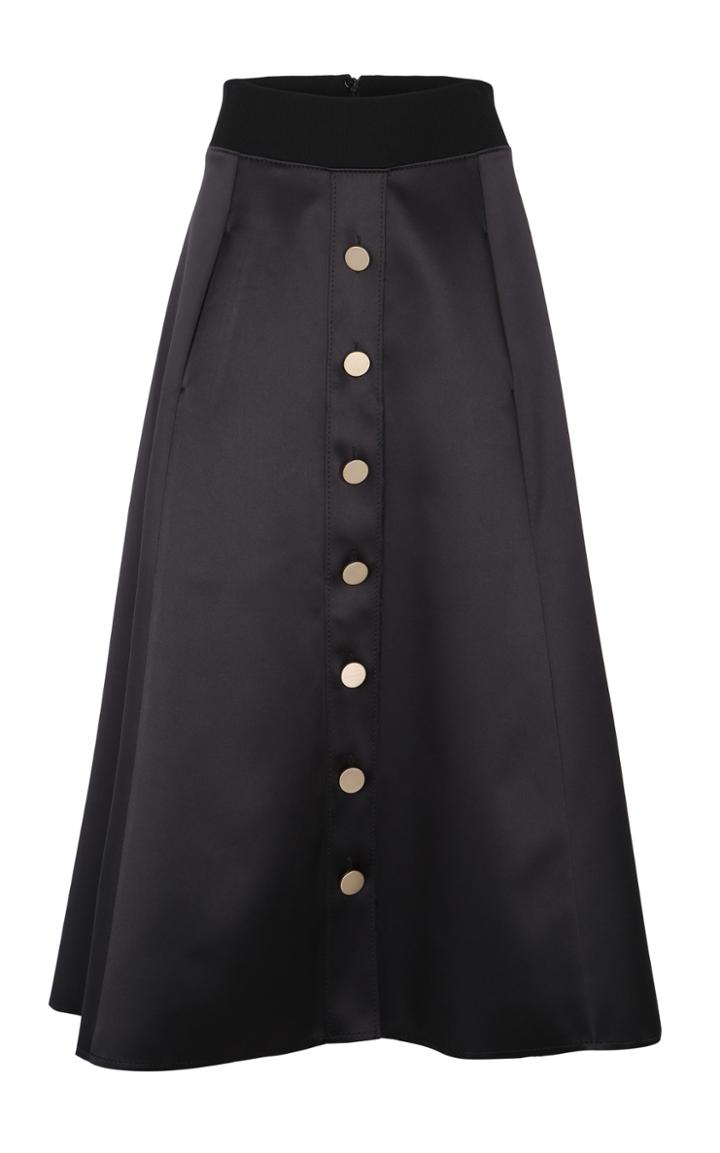 Dorothee Schumacher Glossy Notion A-line Skirt