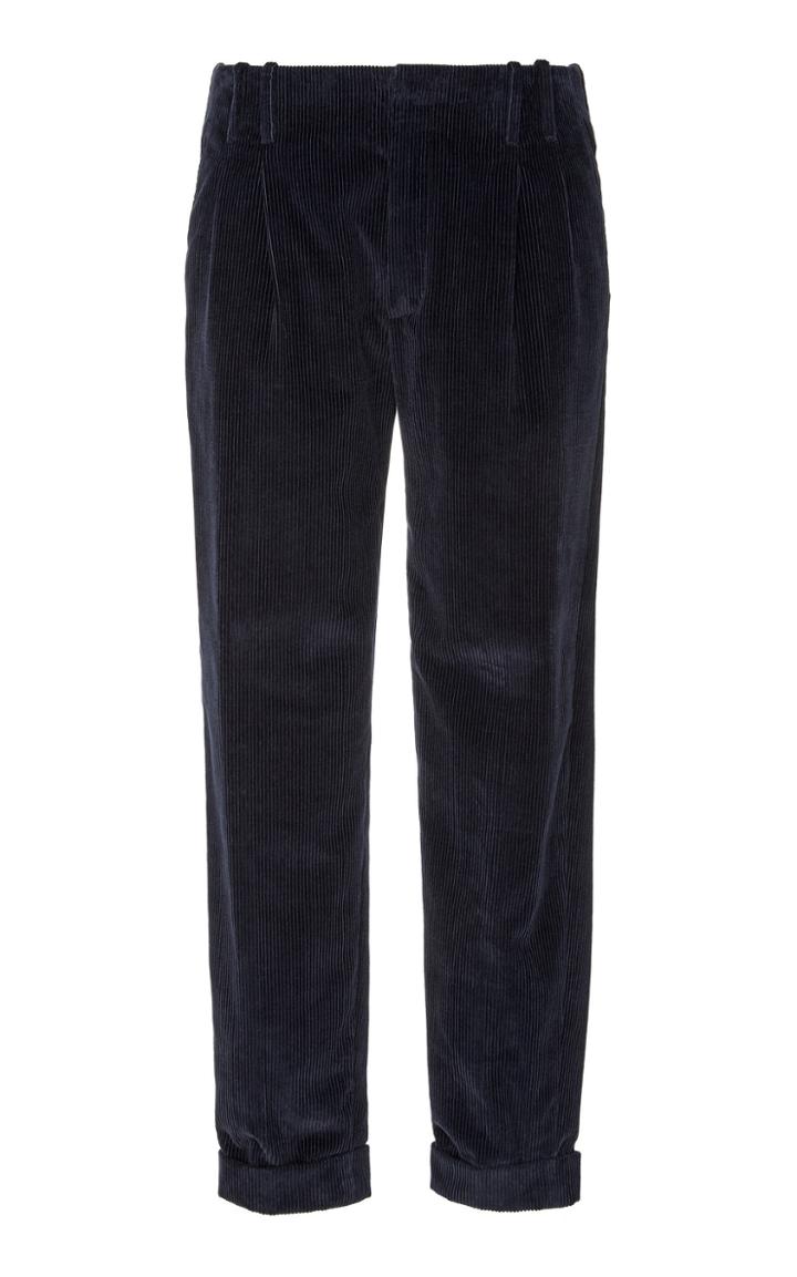 Paul Smith Soft Cord Triple Pleat Trouser