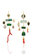 Grainne Morton Unbalanced Balance Drop Earrings