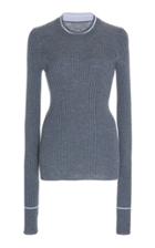 Maison Margiela Ribbed Wool Pullover