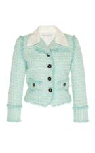 Alessandra Rich Tweed Short Jacket