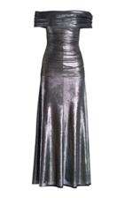 Maria Lucia Hohan Reem Ruched Lurex Maxi Dress