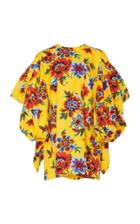 Carolina Herrera Floral-print Cotton And Silk-blend Mini Dress
