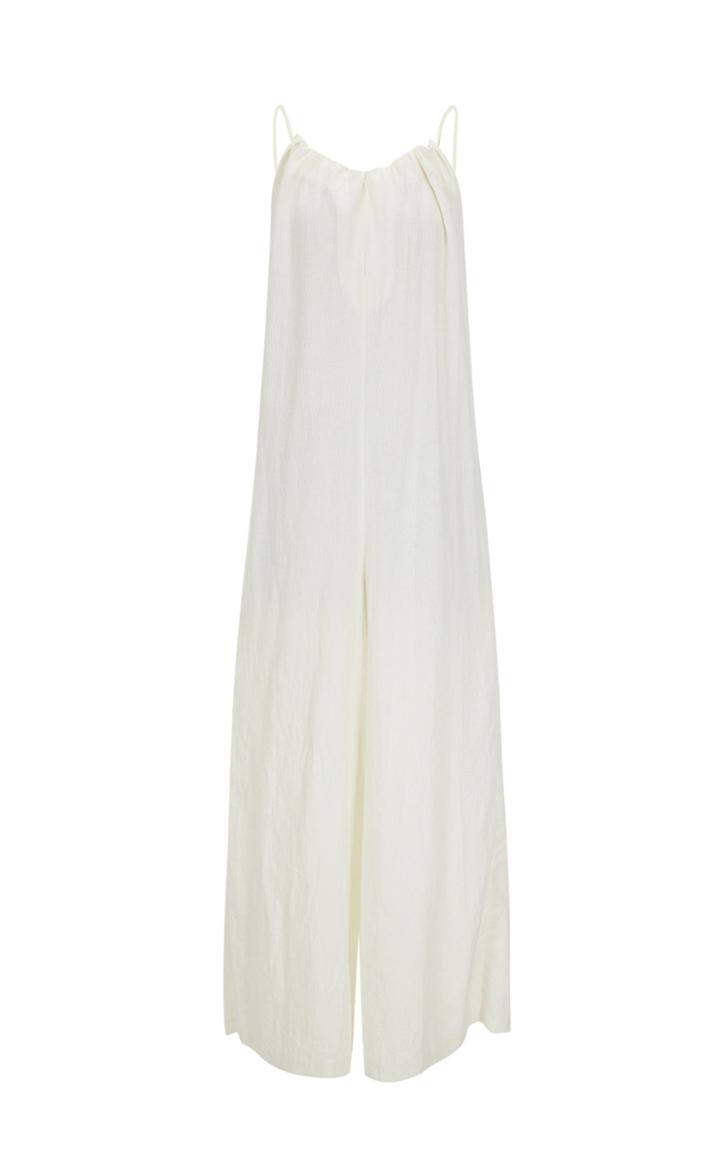 Moda Operandi Missing You Already Linen Halter Jumpsuit