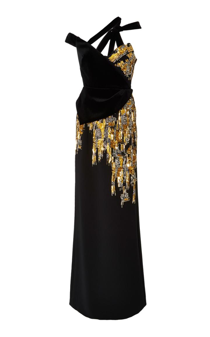 Bibhu Mohapatra Embroidered Gown With Beaded Details