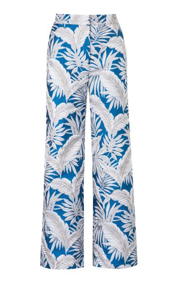 Maison Alma Palma De Iraca Jacquard Trousers