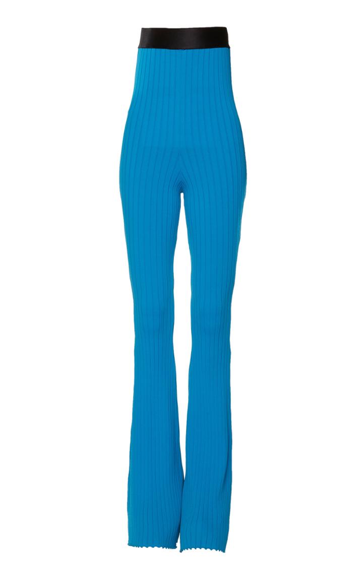 Ellery Neo Dada Ribbed-knit Pants