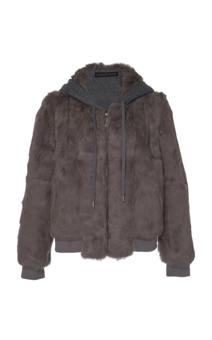 Pologeorgis The Lucy Fur Sweatshirt