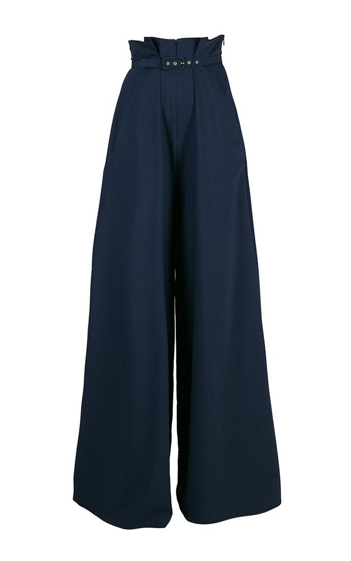 Lena Hoschek High Tide Wide Leg Marlene Trousers