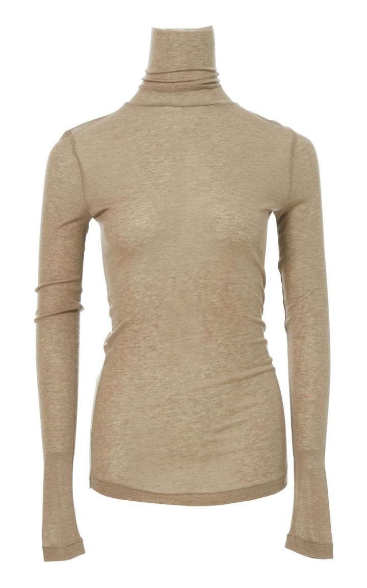 Lvir Jersey Turtleneck Sweater