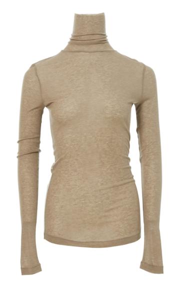 Lvir Jersey Turtleneck Sweater