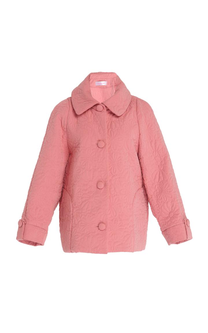 Ryan Lo Peter Pan Collar Quilted Jacket