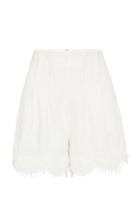 Rachel Gilbert Greta Embroidered Linen Shorts