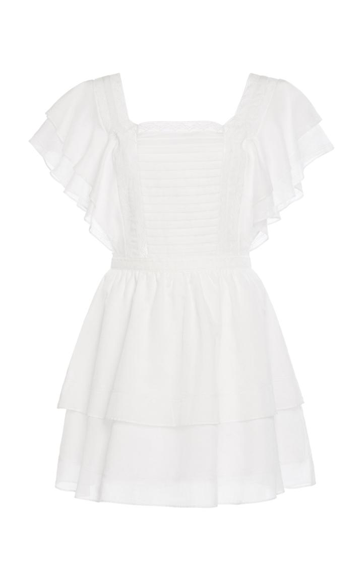 Moda Operandi Sir The Label Caprice Ruffle Mini Dress