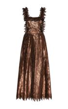 Marco De Vincenzo Cross-back Lace Dress
