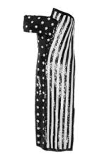 Monse Sequin Stripe Caftan