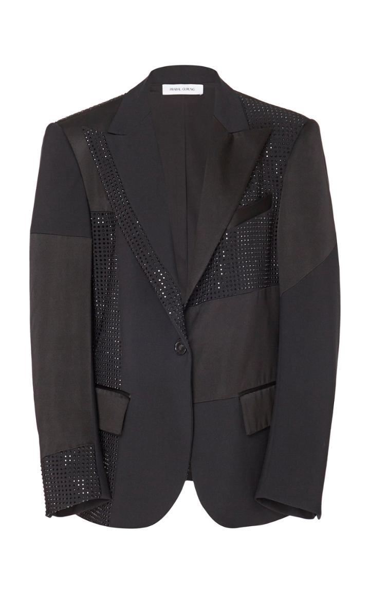 Prabal Gurung Studded Panel Jacket