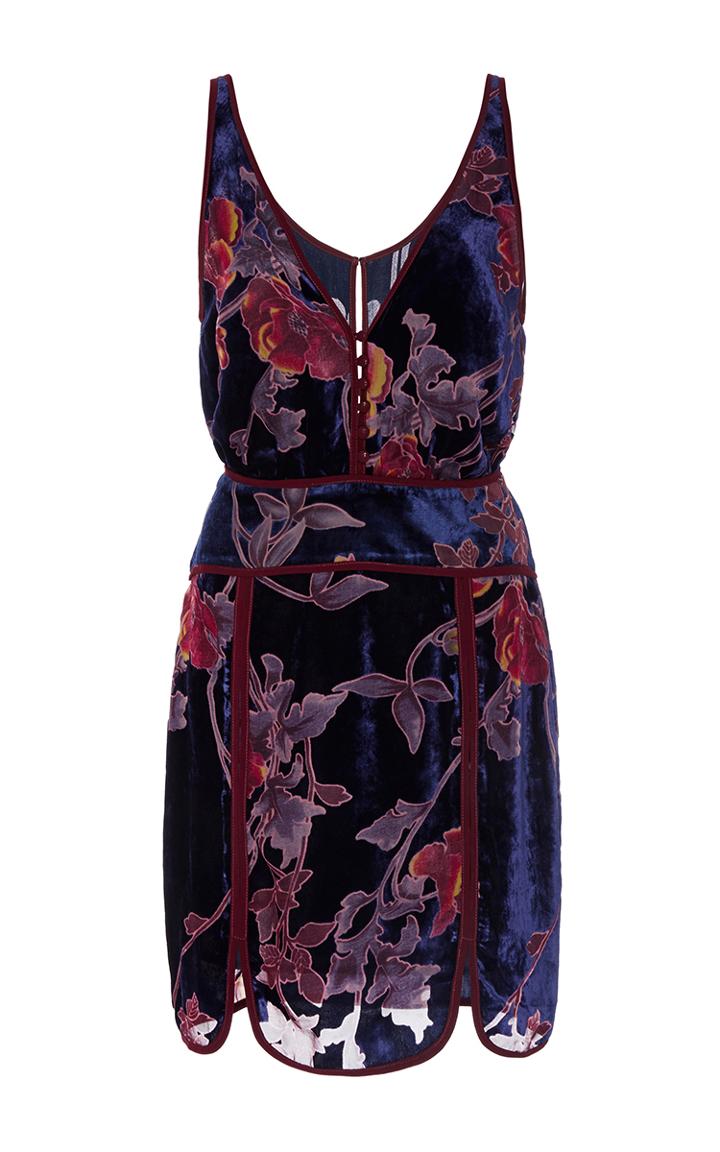 We Are Kindred Zahara Velvet Mini Dress