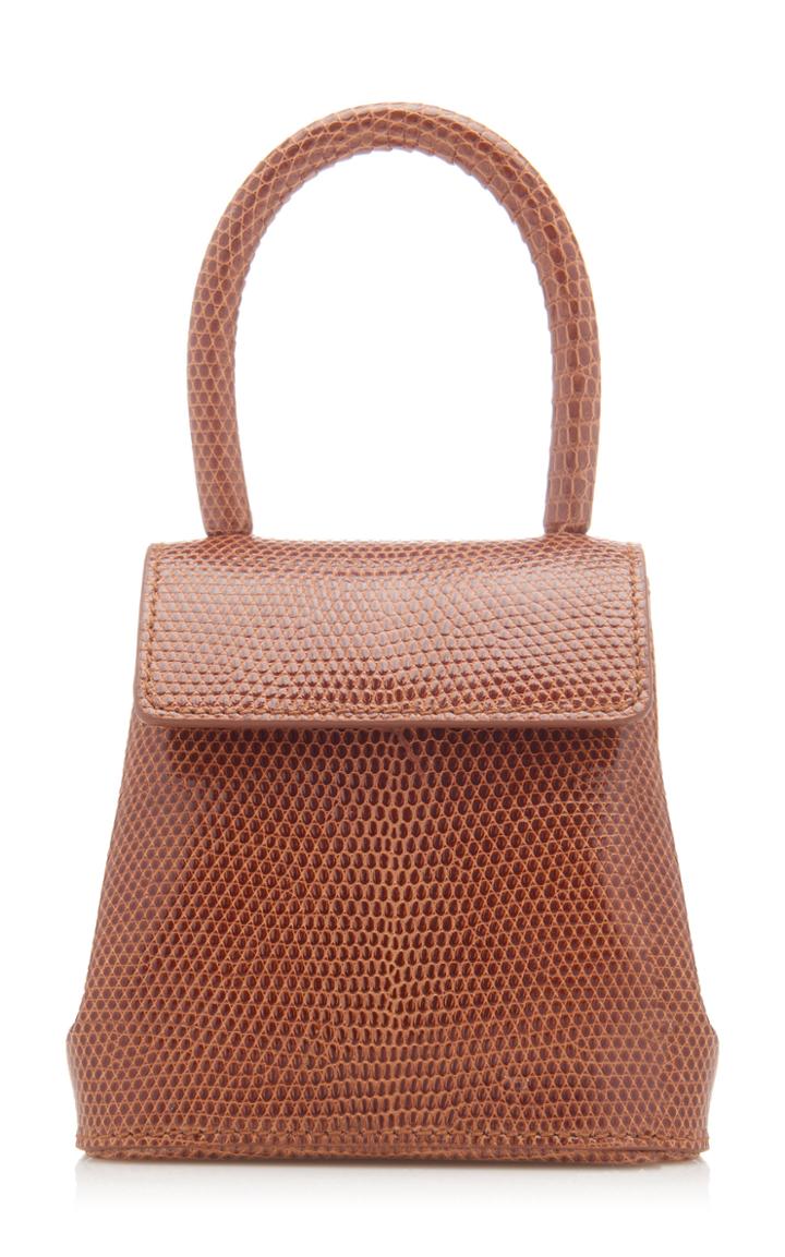 Moda Operandi Rubeus Milano Liza Mini Lizard Top Handle Bag