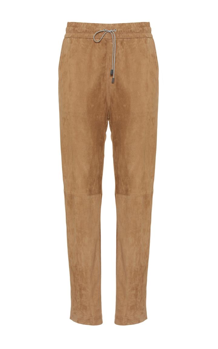 Fabiana Filippi Suede Track Pants