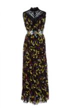 Giamba Banana Print Sleeveless Dress