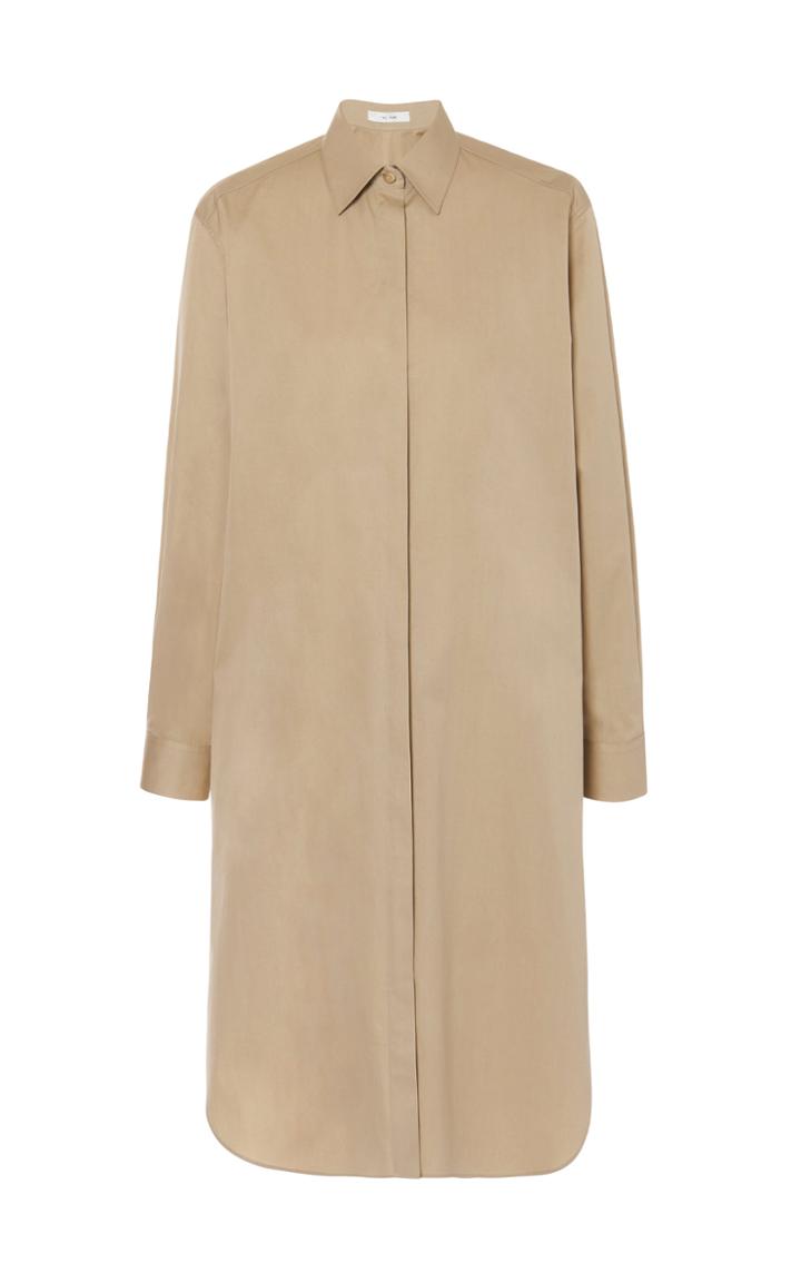 Moda Operandi The Row Sunny Cotton Shirt Dress
