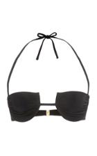 Fisch Coquillage Halter Bikini Top