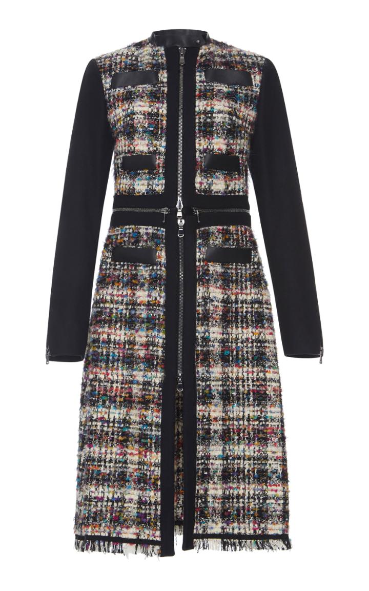 Antonio Berardi Tweed Midi Coat