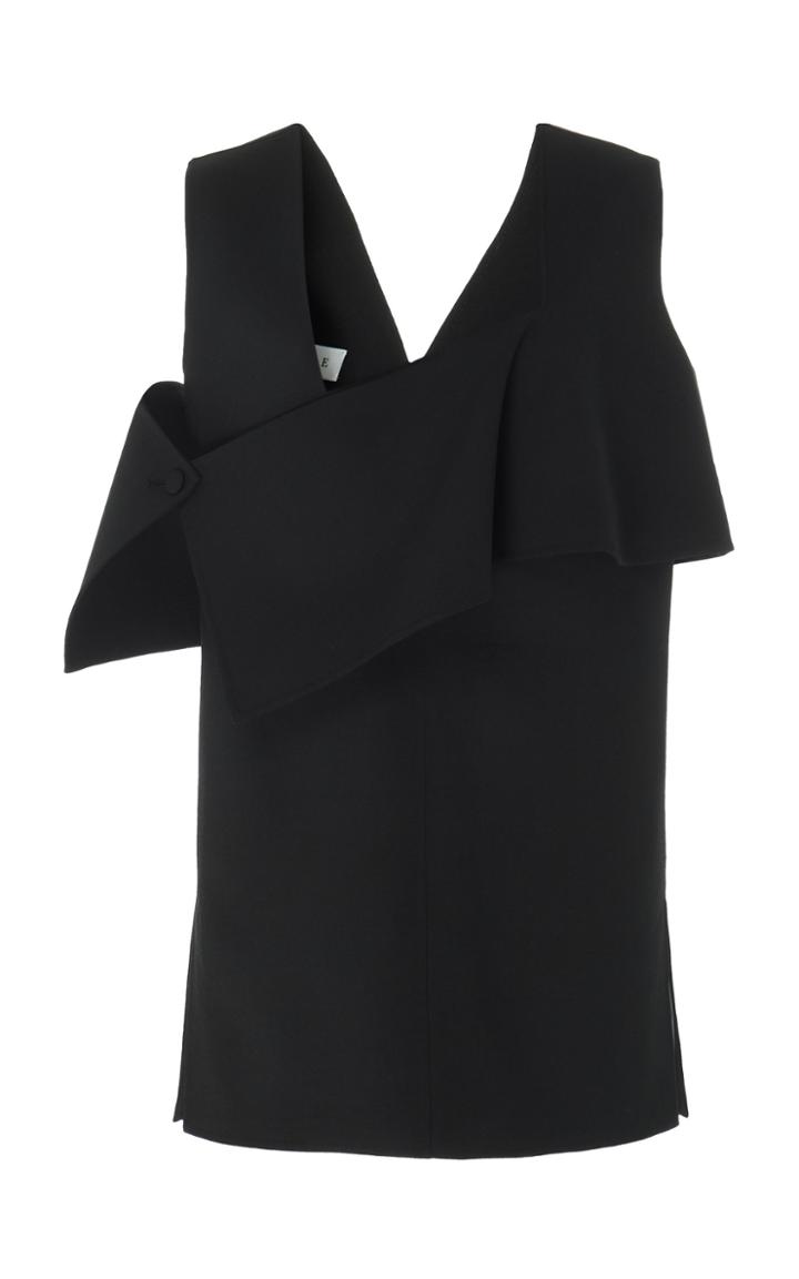 Tre By Natalie Ratabesi Diana Drape Wool Top